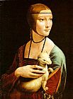 Leonardo da Vinci Lady With An Ermine painting